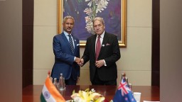 EAM S Jaishankar meets New Zealand Dy PM Winston Peters